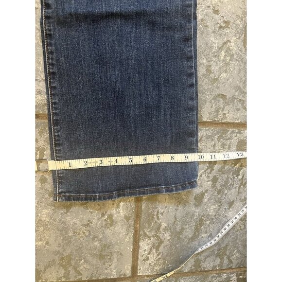 KUT from the Kloth Jeans Size 16 Blue Nicole High Rise Bootcut Dark Wash Denim - Picture 12 of 14